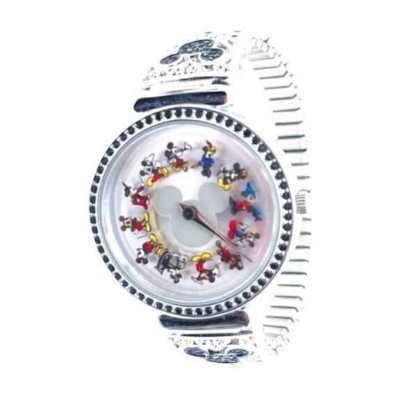 DISNEY Bradley Exchange MICKEY Through The Years Believe In The Magic Rota - Picture 3 of 8